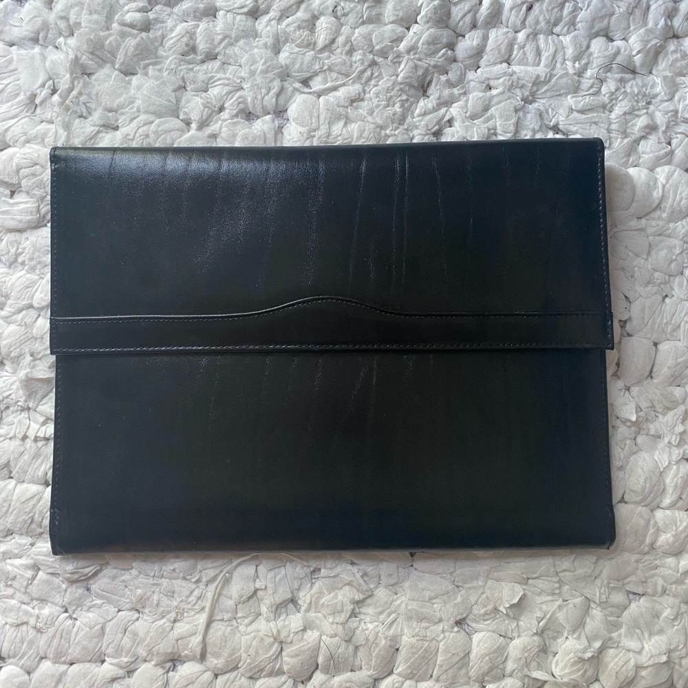 Leather Portfolio Documents Organizer